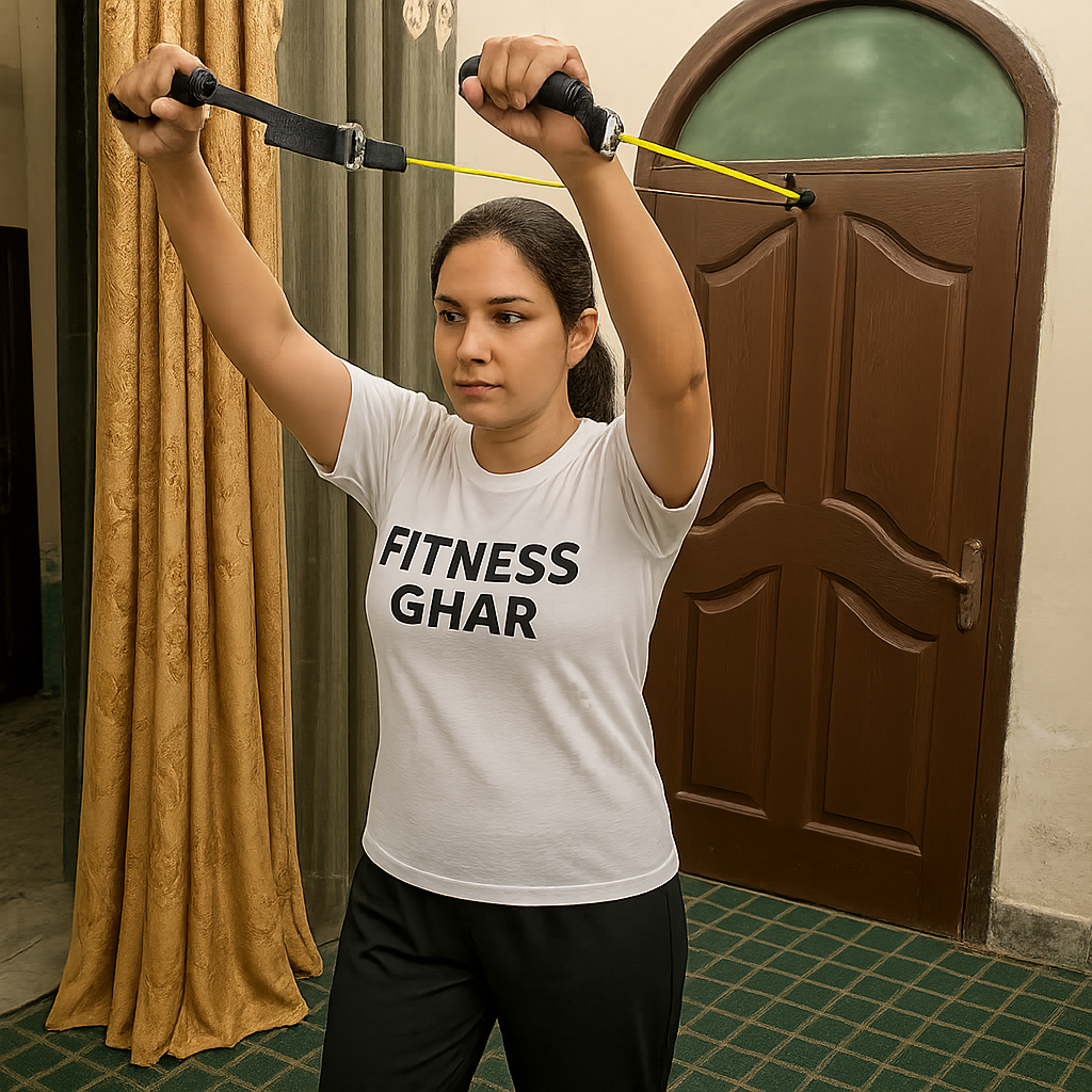 Fitness Ghar All-in-One Resistance Training Kit – Portable Home Gym for Full Body Workout